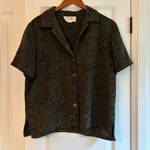 Vintage floral blouse
